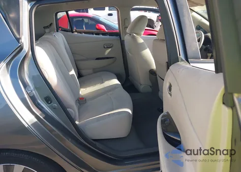 2015 Nissan Leaf Sv z USA, uszkodzony, nr VIN 1N4AZ0CP8FC321221